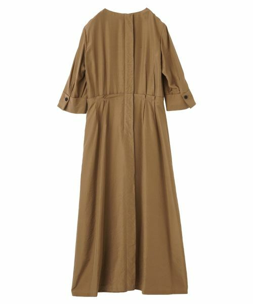 LANVIN COLLECTION / ランバン コレクション ドレス | シルクキュプラクロスドレス | 詳細14