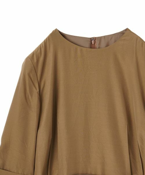 LANVIN COLLECTION / ランバン コレクション ドレス | シルクキュプラクロスドレス | 詳細15
