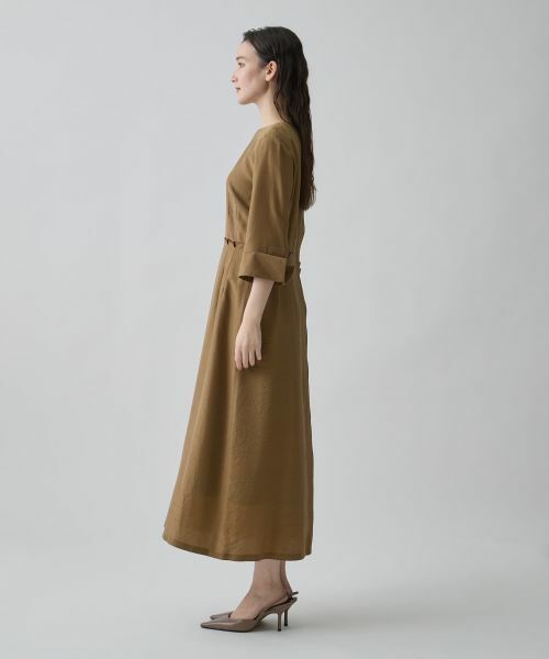 LANVIN COLLECTION / ランバン コレクション ドレス | シルクキュプラクロスドレス | 詳細2