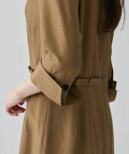 LANVIN COLLECTION / ランバン コレクション ドレス | シルクキュプラクロスドレス | 詳細6