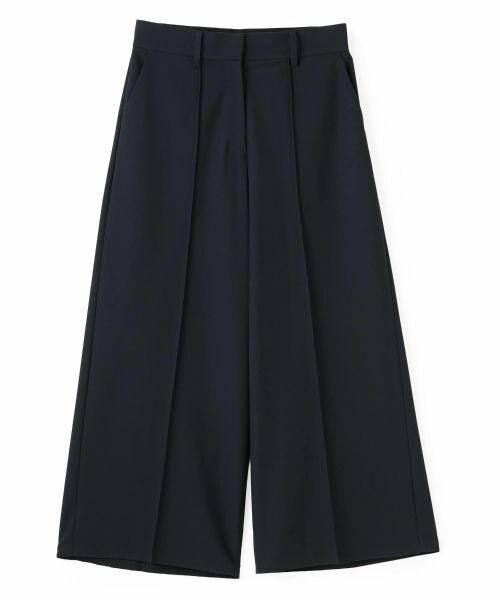 LANVIN COLLECTION / ランバン コレクション その他パンツ | バランサーキュラーパンツ(ネイビー)