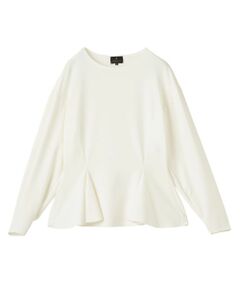 LANVIN COLLECTION / ランバン コレクション カットソー | ネオプレーンダンボールカットソー