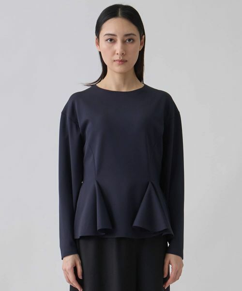 LANVIN COLLECTION / ランバン コレクション カットソー | ネオプレーンダンボールカットソー | 詳細1