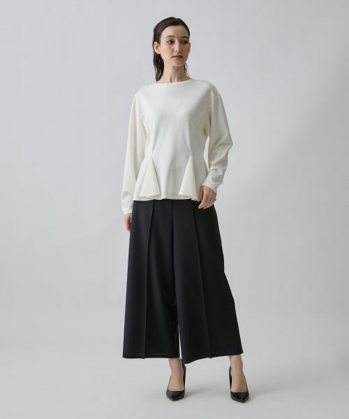 LANVIN COLLECTION / ランバン コレクション カットソー | ネオプレーンダンボールカットソー | 詳細10