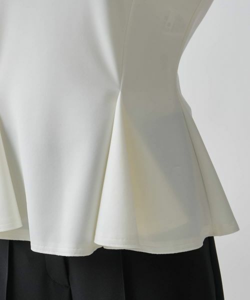 LANVIN COLLECTION / ランバン コレクション カットソー | ネオプレーンダンボールカットソー | 詳細11