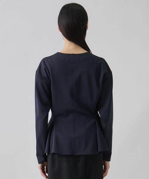 LANVIN COLLECTION / ランバン コレクション カットソー | ネオプレーンダンボールカットソー | 詳細3