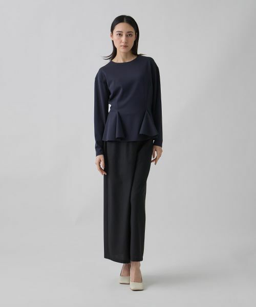 LANVIN COLLECTION / ランバン コレクション カットソー | ネオプレーンダンボールカットソー | 詳細4