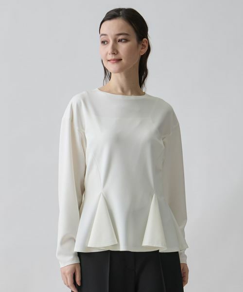 LANVIN COLLECTION / ランバン コレクション カットソー | ネオプレーンダンボールカットソー | 詳細7