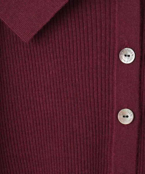 LANVIN COLLECTION / ランバン コレクション ニット・セーター | シルクウールカシミヤ ビッグカラーカーディガン | 詳細20