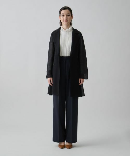 LANVIN COLLECTION / ランバン コレクション その他アウター | ミラノリブニットコート | 詳細12