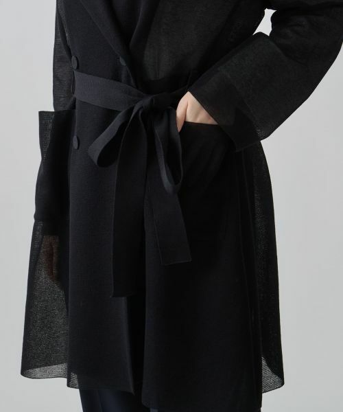 LANVIN COLLECTION / ランバン コレクション その他アウター | ミラノリブニットコート | 詳細14