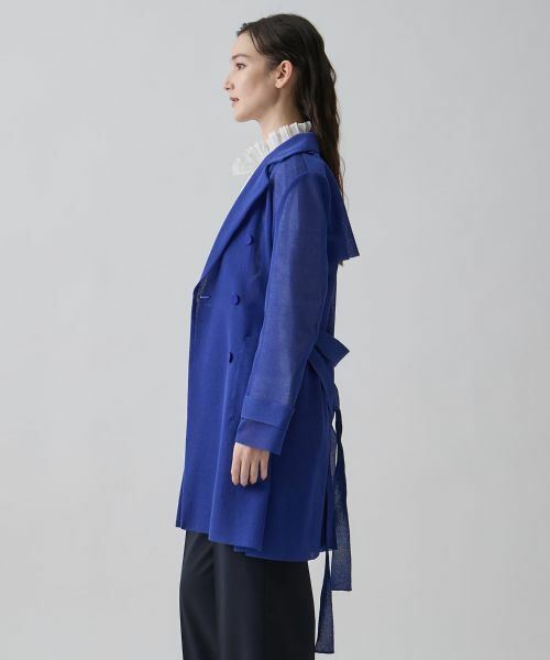 LANVIN COLLECTION / ランバン コレクション その他アウター | ミラノリブニットコート | 詳細2