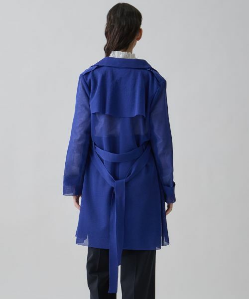 LANVIN COLLECTION / ランバン コレクション その他アウター | ミラノリブニットコート | 詳細3