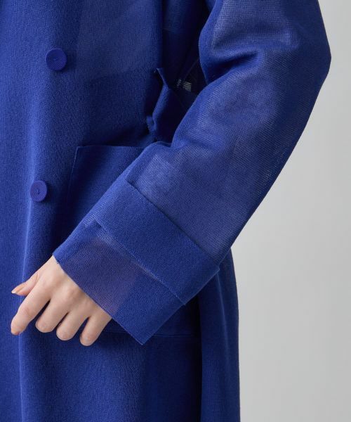 LANVIN COLLECTION / ランバン コレクション その他アウター | ミラノリブニットコート | 詳細6