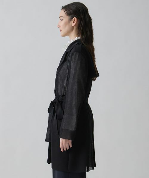 LANVIN COLLECTION / ランバン コレクション その他アウター | ミラノリブニットコート | 詳細9