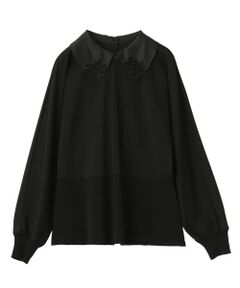 LANVIN COLLECTION / ランバン コレクション カットソー | ドライタッチ ドレープカットソー