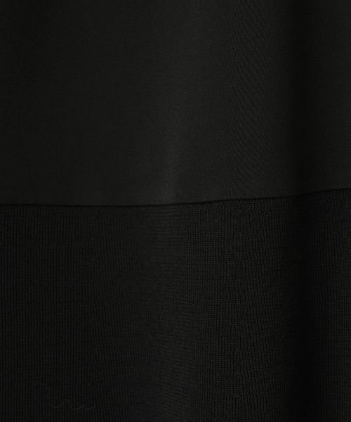 LANVIN COLLECTION / ランバン コレクション カットソー | ドライタッチ ドレープカットソー | 詳細1