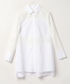 ＊＊LANVIN COLLECTION__ / ランバン コレクション シャツ・ブラウス | エンブロイダリーレースシャツブラウス