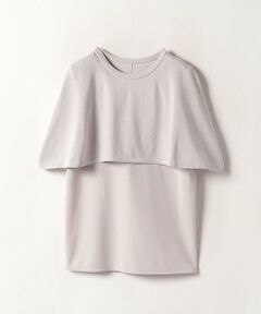＊＊LANVIN COLLECTION__ / ランバン コレクション カットソー | ケープデザインカットソー