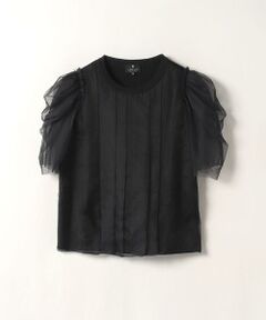 ＊＊LANVIN COLLECTION__ / ランバン コレクション シャツ・ブラウス | オーガンジースリーブニット