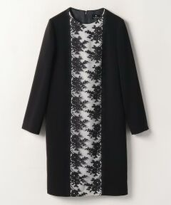 ＊＊LANVIN COLLECTION__ / ランバン コレクション ミニ丈・ひざ丈ワンピース | フロントレースワンピース