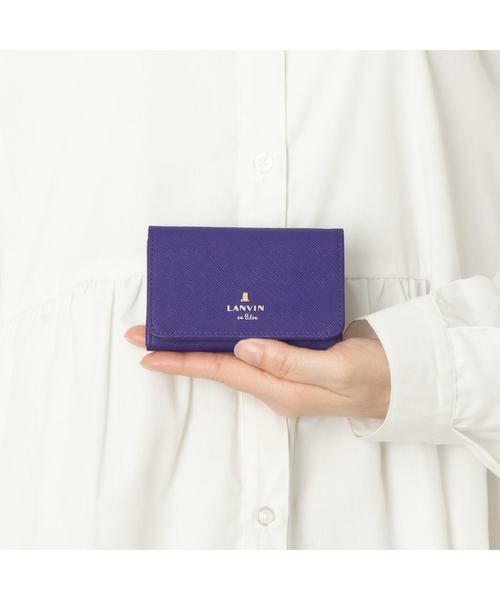 LANVIN en Bleu(バッグ) / ランバンオンブルー(バッグ) カードケース・名刺入れ・定期入れ | ランバン オン ブルー LANVIN en Bleu リュクサンブール 名刺入れ | 詳細11