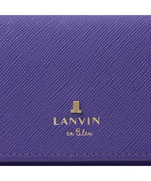 LANVIN en Bleu(バッグ) / ランバンオンブルー(バッグ) カードケース・名刺入れ・定期入れ | ランバン オン ブルー LANVIN en Bleu リュクサンブール 名刺入れ | 詳細9