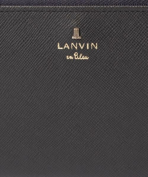 LANVIN en Bleu(バッグ) / ランバンオンブルー(バッグ) 財布・コインケース・マネークリップ | LANVIN　en　Bleu　リュクサンブール　ラウンドファスナー長財布 | 詳細6