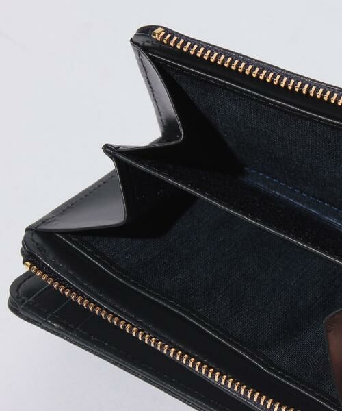 LANVIN en Bleu(バッグ) / ランバンオンブルー(バッグ) 財布・コインケース・マネークリップ | リュクサンブール　２つ折り財布　Lファスナー ワイン4 | 詳細10