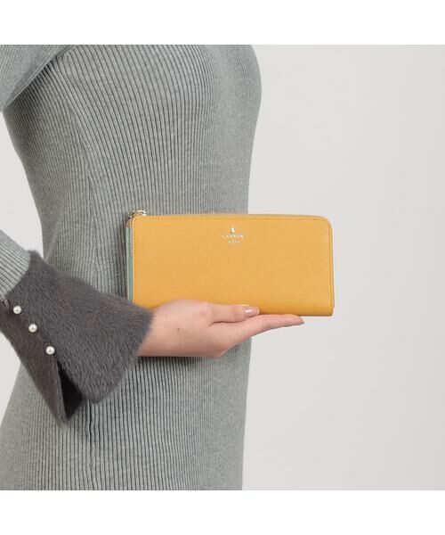 LANVIN en Bleu(バッグ) / ランバンオンブルー(バッグ) 財布・コインケース・マネークリップ | ランバン オン ブルー LANVIN en Bleu リュクサンブールカラー Lファスナー長財布 | 詳細15