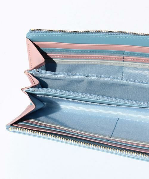 LANVIN en Bleu(バッグ) / ランバンオンブルー(バッグ) 財布・コインケース・マネークリップ | ランバン オン ブルー LANVIN en Bleu リュクサンブールカラー Lファスナー長財布 | 詳細16