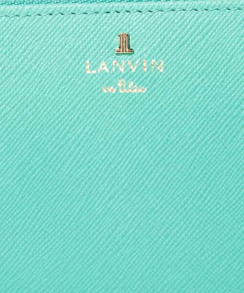 LANVIN en Bleu(バッグ) / ランバンオンブルー(バッグ) 財布・コインケース・マネークリップ | リュクサンブールカラー　Lファスナー長財布 | 詳細9