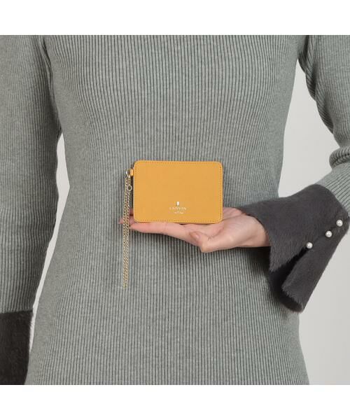 LANVIN en Bleu(バッグ) / ランバンオンブルー(バッグ) カードケース・名刺入れ・定期入れ | ランバン オン ブルー LANVIN en Bleu リュクサンブールカラー 単パスケース | 詳細14