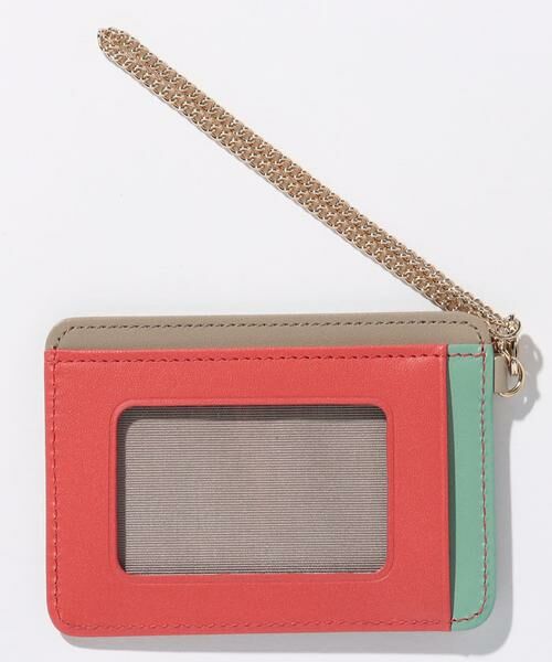 LANVIN en Bleu(バッグ) / ランバンオンブルー(バッグ) カードケース・名刺入れ・定期入れ | ランバン オン ブルー LANVIN en Bleu リュクサンブールカラー 単パスケース | 詳細20