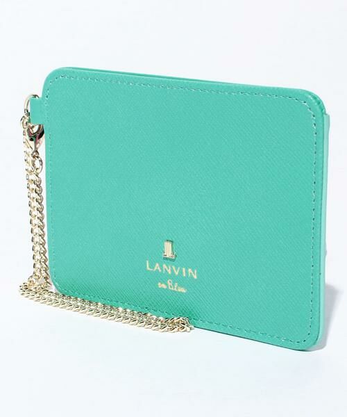 LANVIN en Bleu(バッグ) / ランバンオンブルー(バッグ) カードケース・名刺入れ・定期入れ | ランバン オン ブルー LANVIN en Bleu リュクサンブールカラー 単パスケース | 詳細9