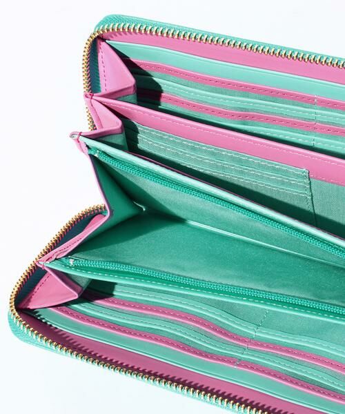 LANVIN en Bleu(バッグ) / ランバンオンブルー(バッグ) 財布・コインケース・マネークリップ | ランバン オン ブルー LANVIN en Bleu リュクサンブールカラー ラウンドファスナー長財布 | 詳細12