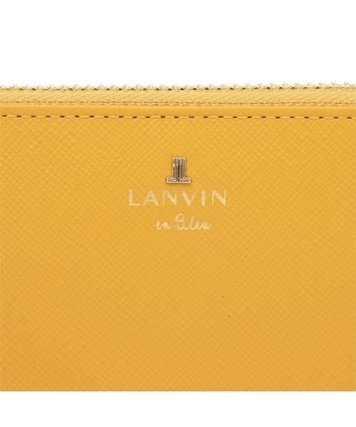 LANVIN en Bleu(バッグ) / ランバンオンブルー(バッグ) 財布・コインケース・マネークリップ | ランバン オン ブルー LANVIN en Bleu リュクサンブールカラー ラウンドファスナー長財布 | 詳細13