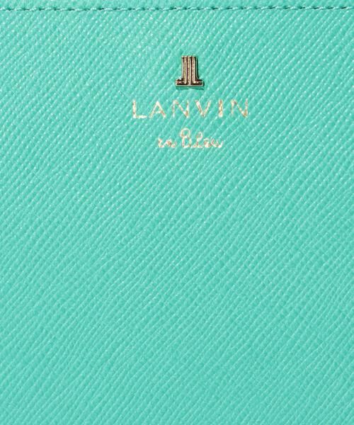 LANVIN en Bleu(バッグ) / ランバンオンブルー(バッグ) 財布・コインケース・マネークリップ | ランバン オン ブルー LANVIN en Bleu リュクサンブールカラー ラウンドファスナー長財布 | 詳細14