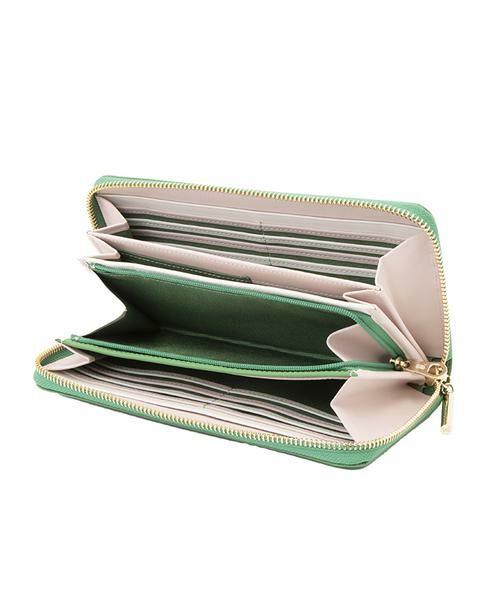 LANVIN en Bleu(バッグ) / ランバンオンブルー(バッグ) 財布・コインケース・マネークリップ | ランバン オン ブルー LANVIN en Bleu リュクサンブールカラー ラウンドファスナー長財布 | 詳細6