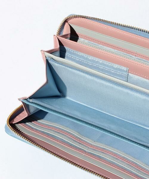 LANVIN en Bleu(バッグ) / ランバンオンブルー(バッグ) 財布・コインケース・マネークリップ | ランバン オン ブルー LANVIN en Bleu リュクサンブールカラー ラウンドファスナー長財布 | 詳細10