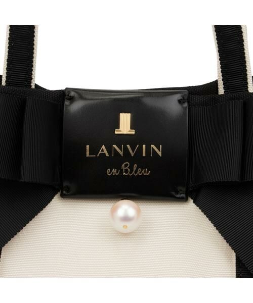 LANVIN en Bleu(バッグ) / ランバンオンブルー(バッグ) トートバッグ | ジュール　トートバッグ ネイビー4 | 詳細29