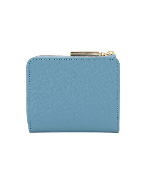 新品　LANVIN ミントグリーン 二つ折り財布 ランバンオンブルー LANVIN en Bleu 財布 二つ折り財布