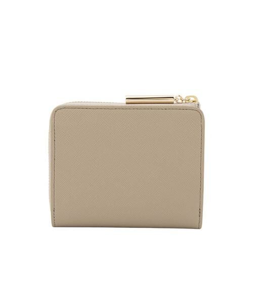 LANVIN ベージュ 二つ折り財布 LANVIN en Bleu リュクサンブール 口金二つ折り財布 ベージュ2