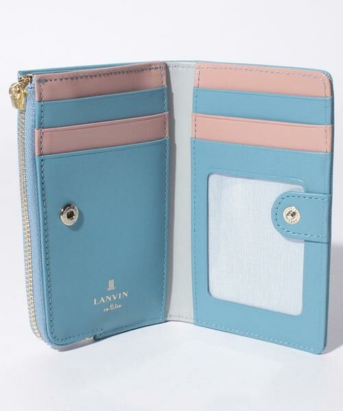 LANVIN en Bleu(バッグ) / ランバンオンブルー(バッグ) 財布・コインケース・マネークリップ | リュクサンブールカラー キーリング付き二つ折りカードケース | 詳細4
