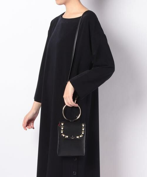 LANVIN en Bleu(バッグ) / ランバンオンブルー(バッグ) ショルダーバッグ | カルメ スマホショルダー ペールブルー3 | 詳細12