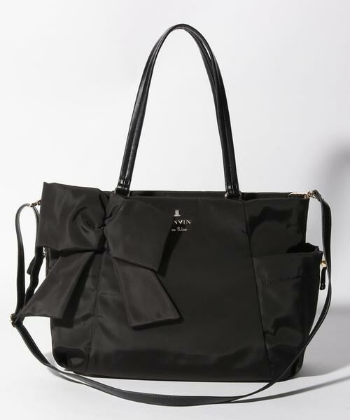 LANVIN en Bleu(バッグ) / ランバンオンブルー(バッグ) トートバッグ | ニナ 大リボン付き2wayトートバッグ | 詳細11