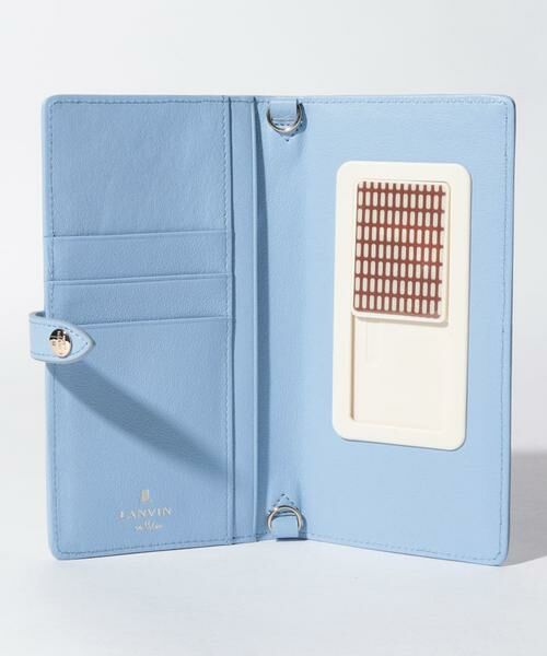 LANVIN en Bleu(バッグ) / ランバンオンブルー(バッグ) その他小物 | エクラン 多機種対応手帳型スマホカバー | 詳細5