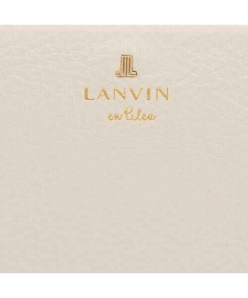 LANVIN en Bleu(バッグ) / ランバンオンブルー(バッグ) 財布・コインケース・マネークリップ | ランバン オン ブルー LANVIN en Bleu メラニー ラウンドファスナー長財布 | 詳細23