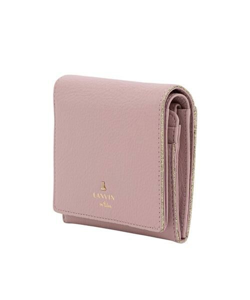 LANVIN en Bleu(バッグ) / ランバンオンブルー(バッグ) 財布・コインケース・マネークリップ | メラニー 二つ折りBOX財布 ピンク3 | 詳細10