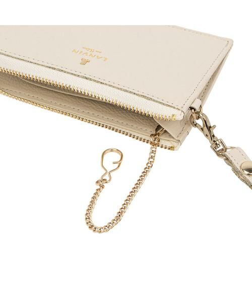 LANVIN en Bleu(バッグ) / ランバンオンブルー(バッグ) 財布・コインケース・マネークリップ | メラニー キーリング付きマルチケース ペールブルー3 | 詳細21